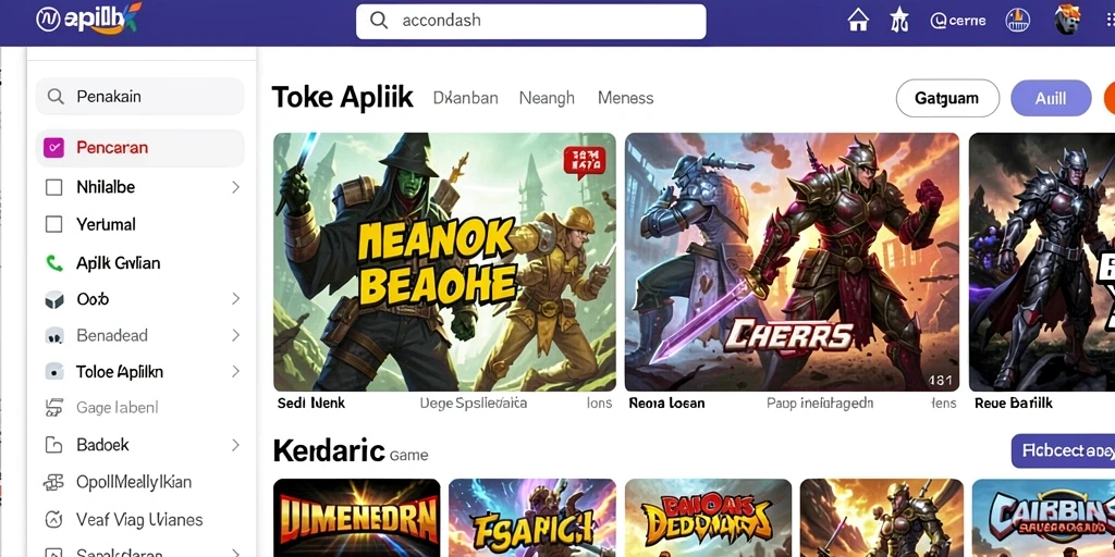 Screenshot gameplay yang mendebarkan dan penuh aksi.