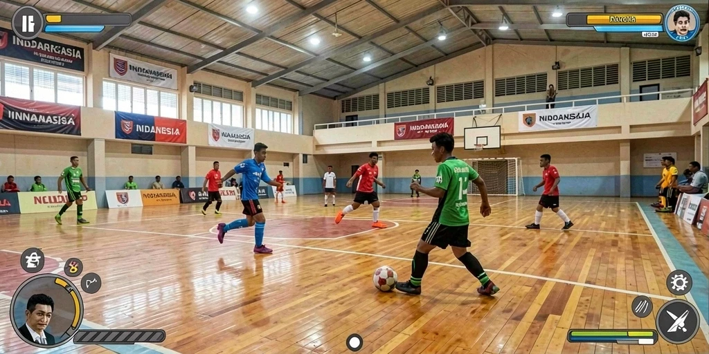 Fitur multiplayer yang memungkinkan bersosialisasi.