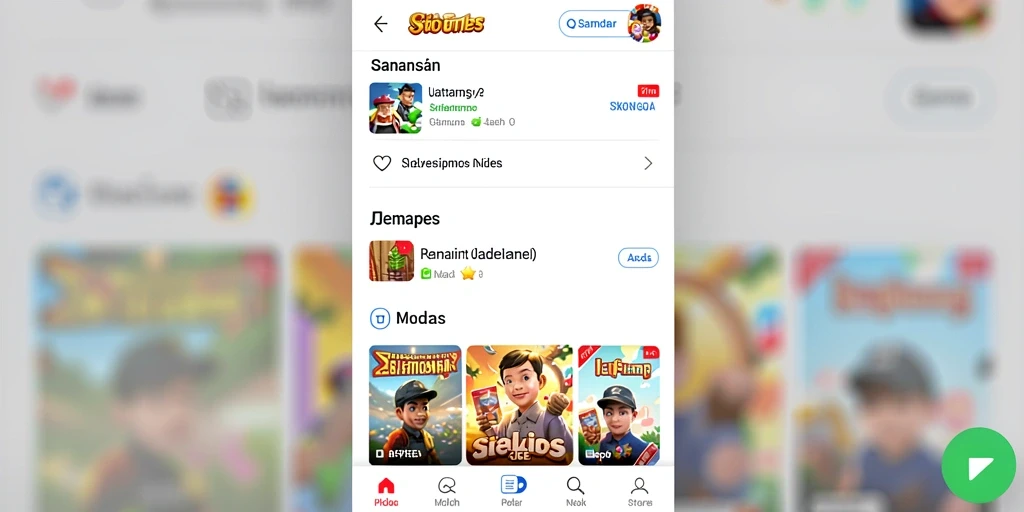 Sistem level yang menantang dan mengasyikkan.