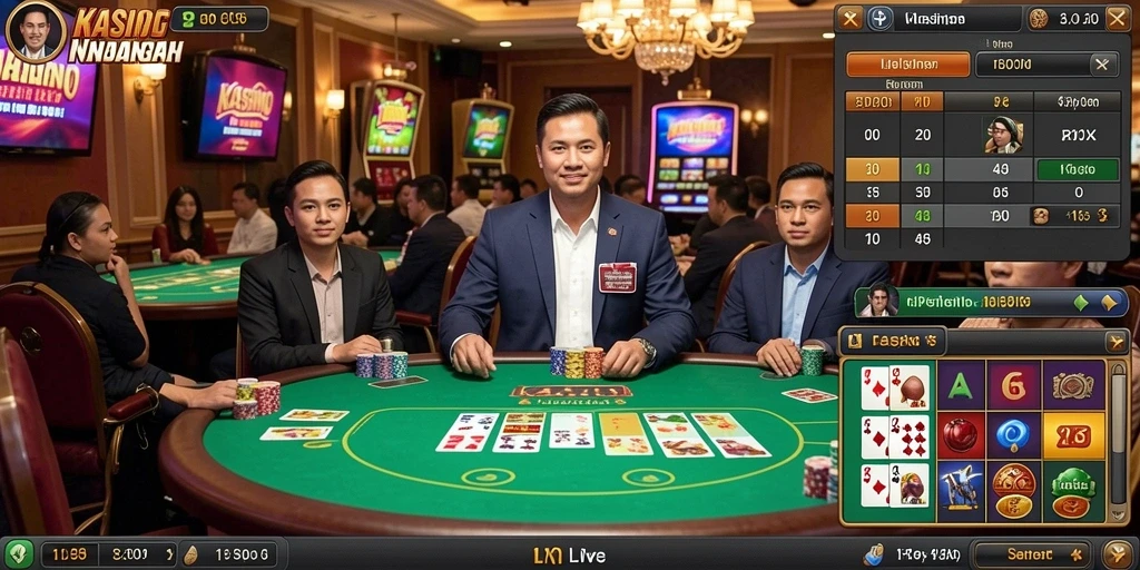 Fitur interaksi sosial yang memudahkan komunikasi antar pemain.