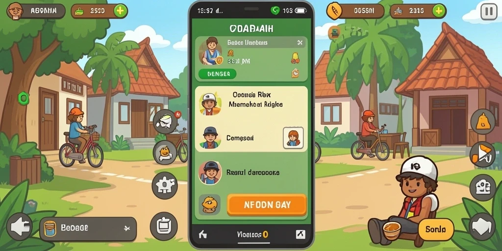 Beragam karakter unik untuk dipilih dan dimainkan.