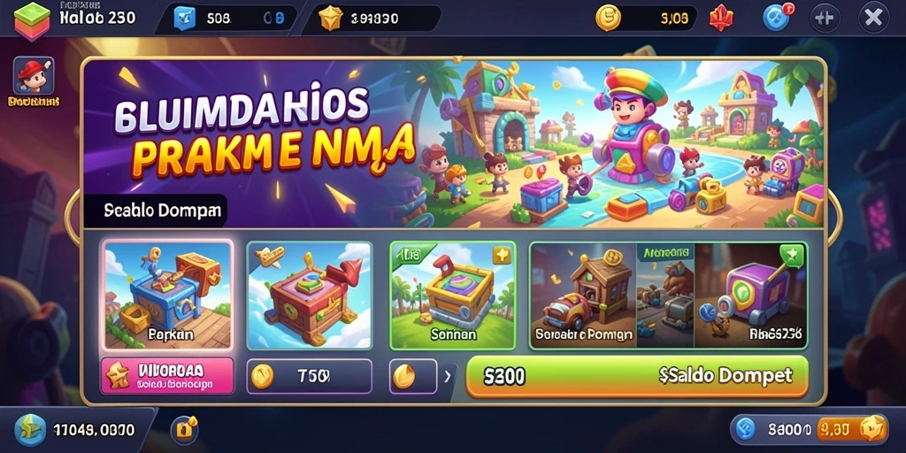 Pengalaman permainan multiplayer yang seru dan interaktif.