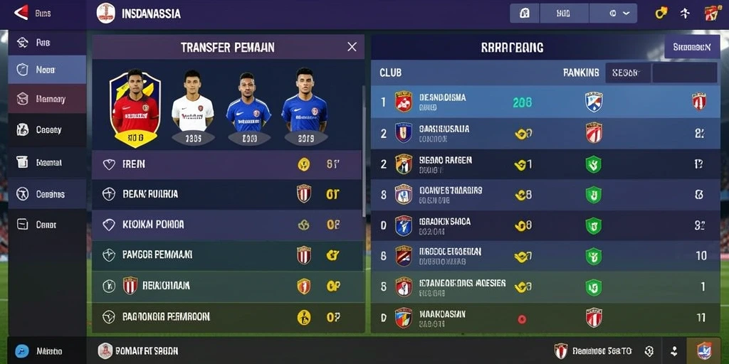 Leaderboard yang menunjukkan pemain terbaik dan kompetisi seru.